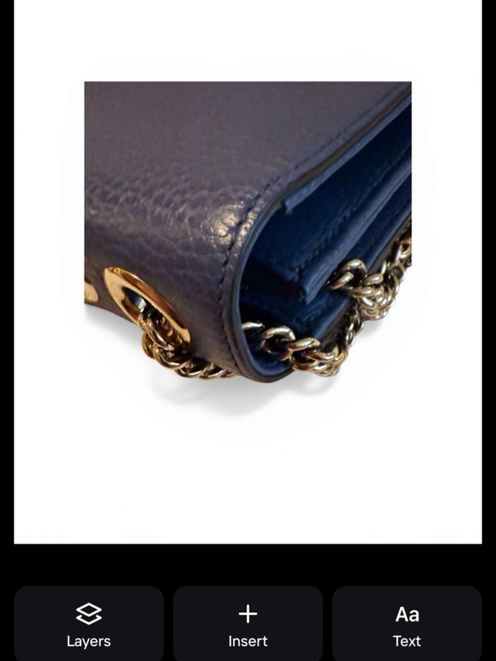 Gucci Authentic Calfskin  in Periwinkle Blue - Picture 4 of 8